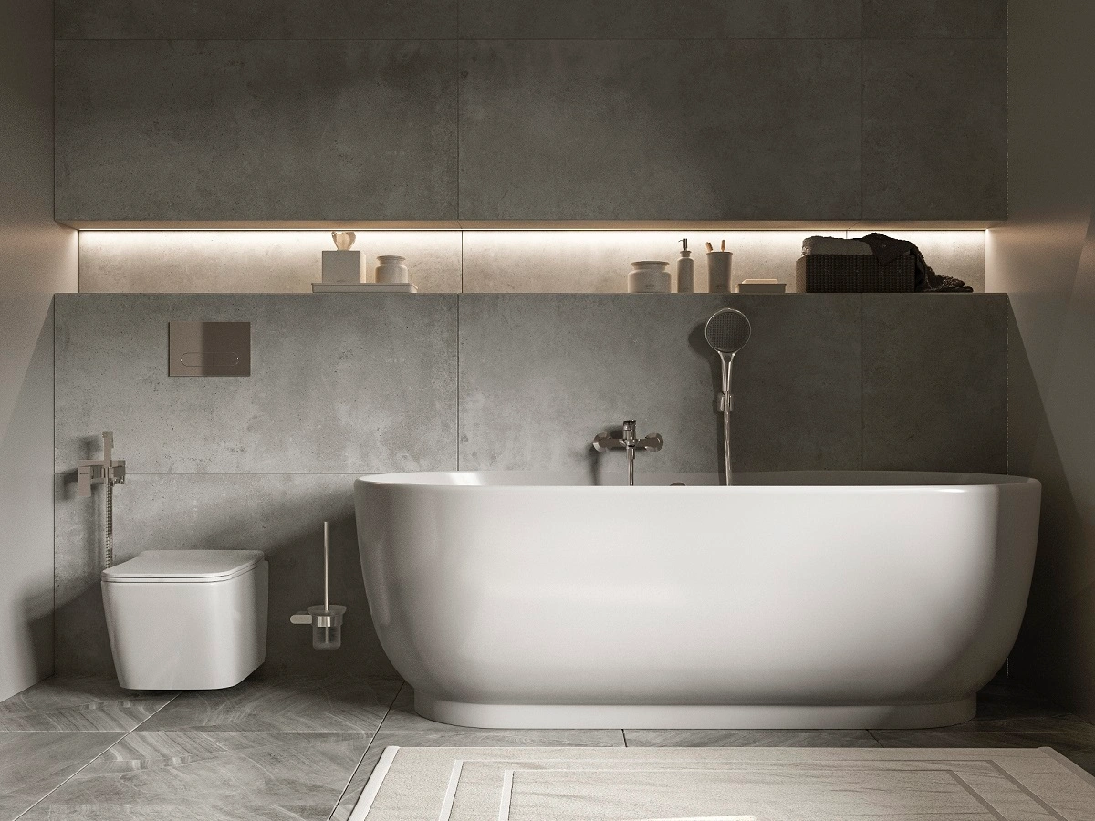 Смеситель для ванны с душем KN-82